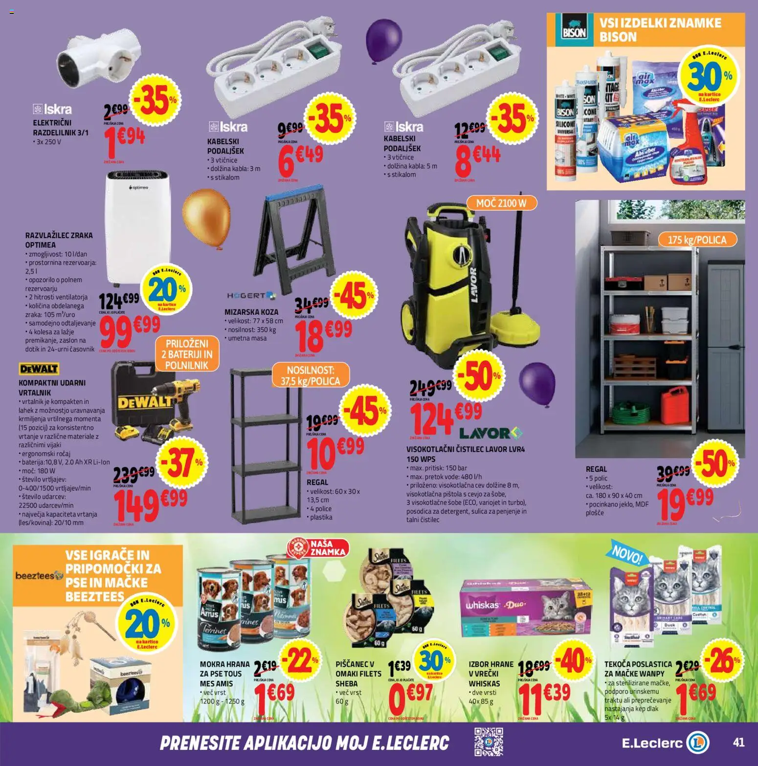 Novi E.leclerc katalog ponudbe – veljaven od 14.10.2026 | Stran: 41