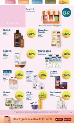 Vista previa Clarel - folleto válido desde el 27.05.2026 | Página: 3 | Productos: Crema facial, Τυρόπιτα, Crema, Neceser