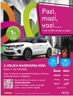 Konzum Katalog - Pregled kataloga iz trgovine Konzum, vrijedi od 29.07.2026 | Stranica: 35 | Proizvodi: Igra