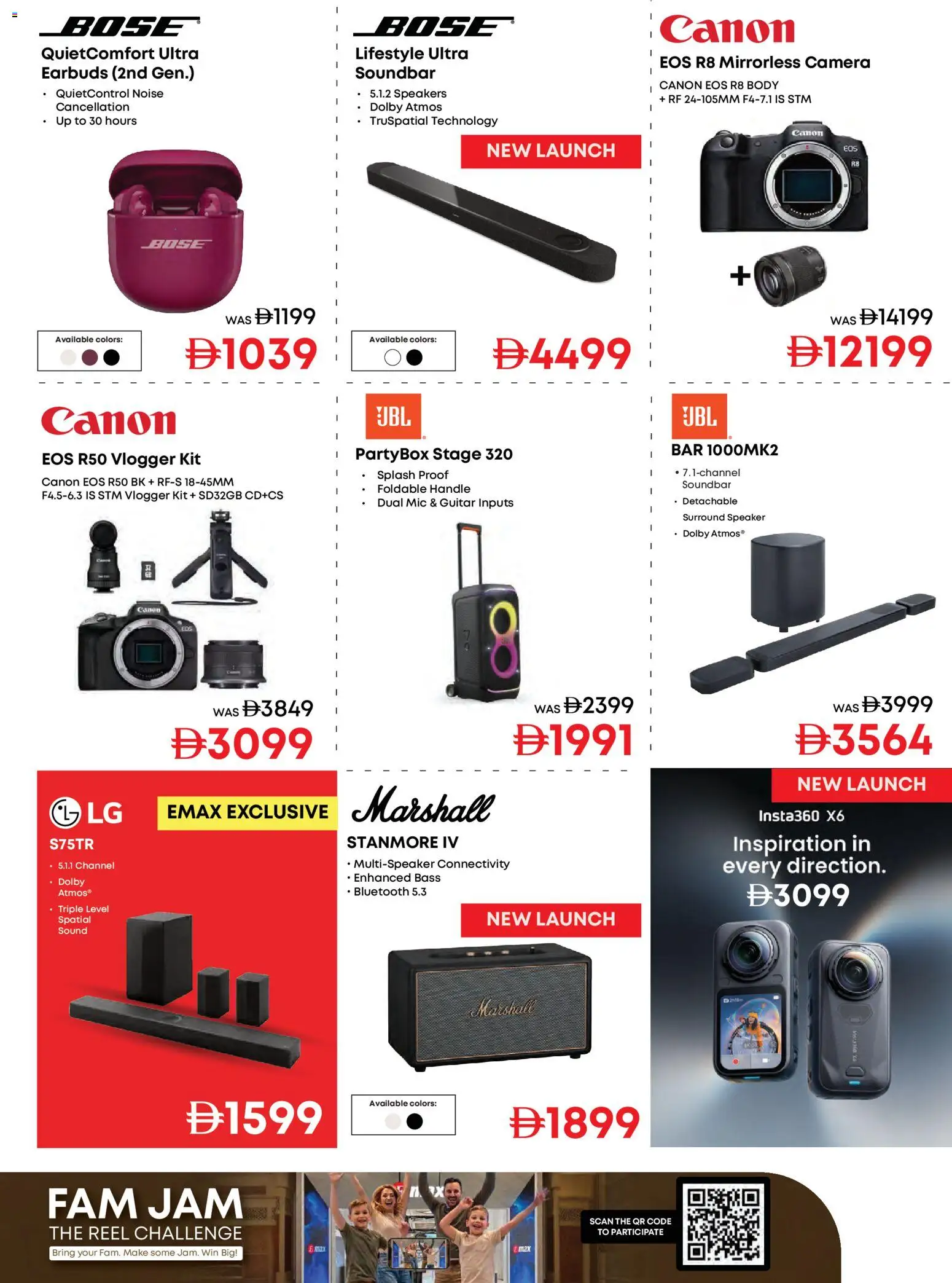 {H1} | Page: 31 | Products: Camera, Earbuds, Speaker, Soundbar