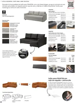 Vista previa Catálogo IKEA Sofás válido desde el 07.05.2026 | Página: 60 | Productos: Funda, Sofá cama, Cama, Sofá