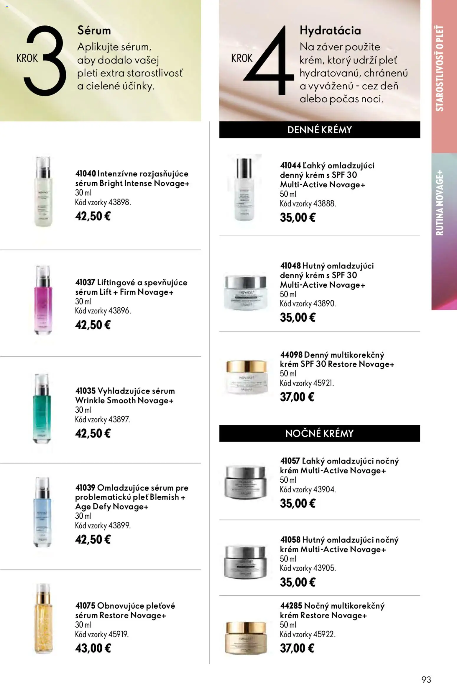 Nové Oriflame akcie – leták je platný od 19.08.2026 | Strana: 93 | Produkty: Krém