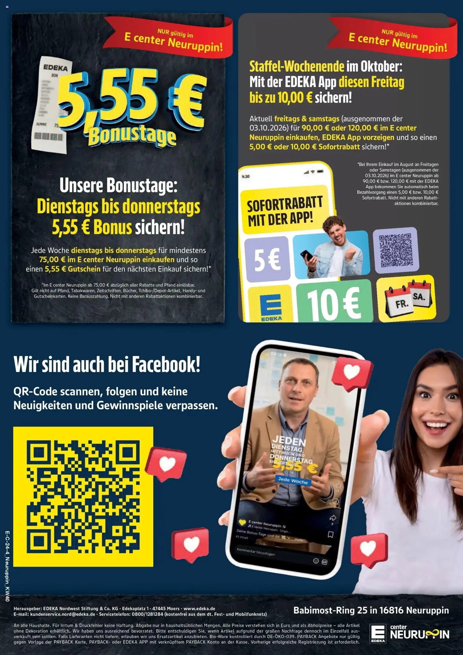 Edeka Prospekt Neuruppin (ab 28.09.2026) » Angebote Online | Seite: 29