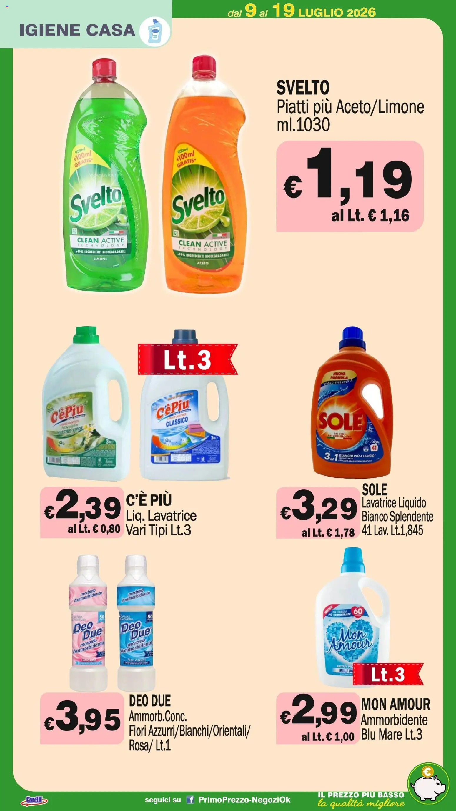Volantino Primo Prezzo del 09/07/2026 | Pagina: 22