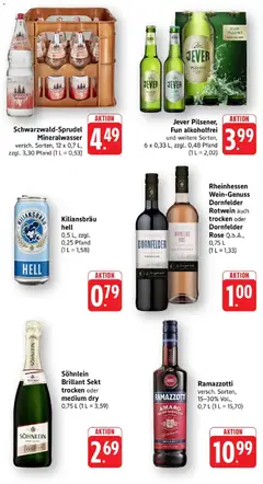 Ramazzotti, versch. Sorten, 15-30% Vol., 0,7 L ab 26.05.2026 gültig | Seite: 8