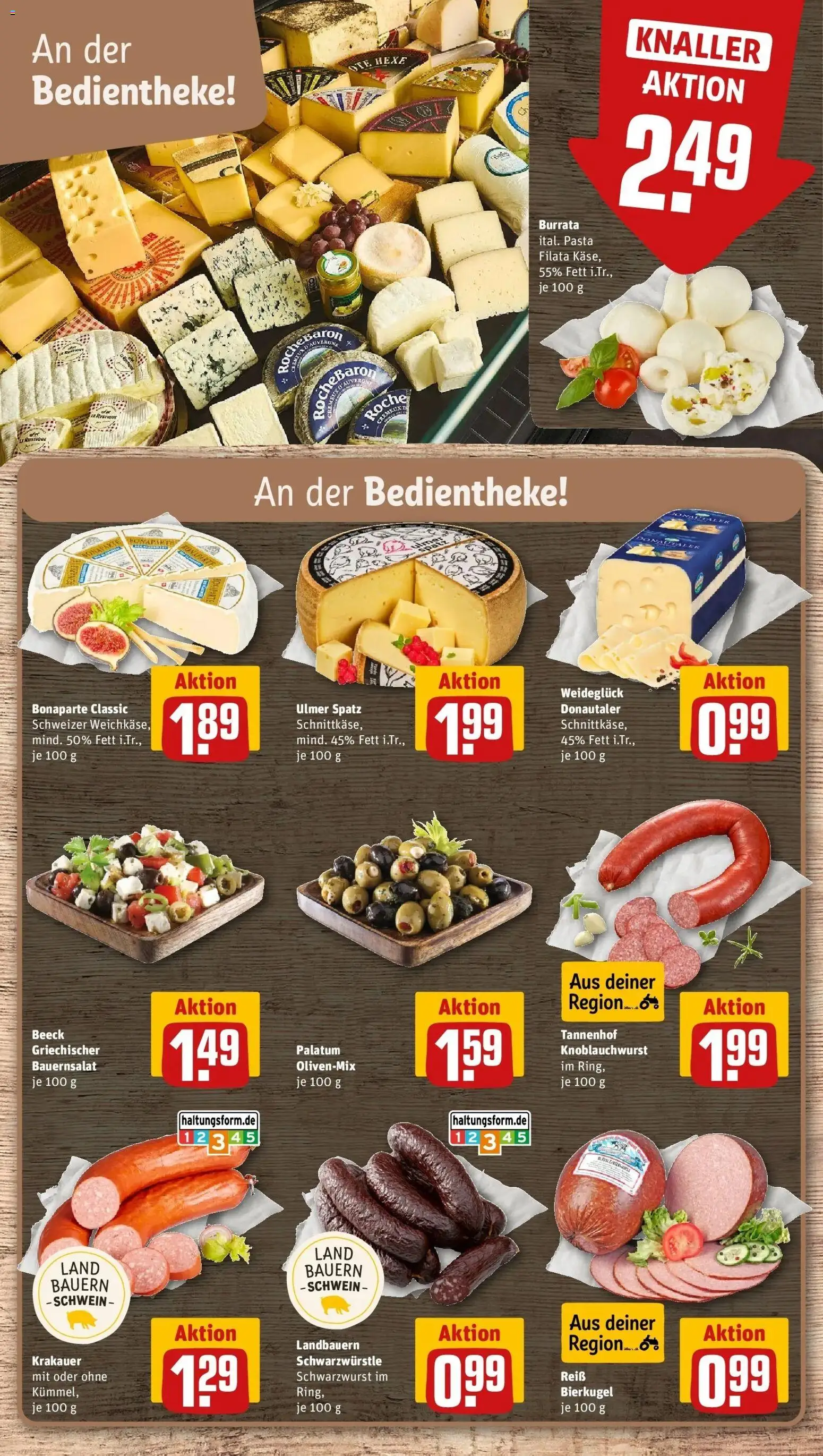 REWE Prospekt ab 12.10.2026 zum Blättern » Angebote | Seite: 9 | Produkte: Burrata, Pasta