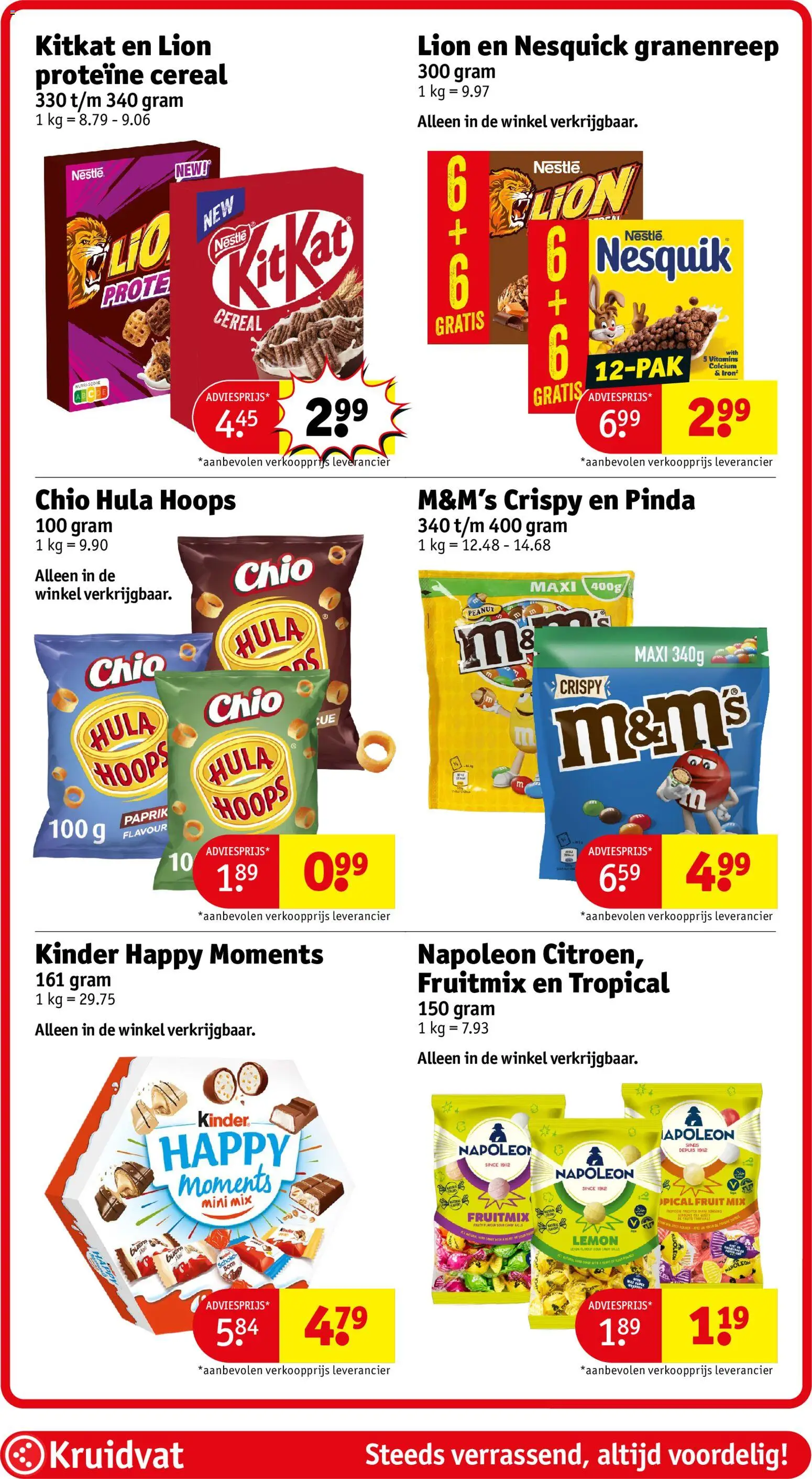 {H1} | Pagina: 49 | Producten: Kinder, Fruit, Proteïne
