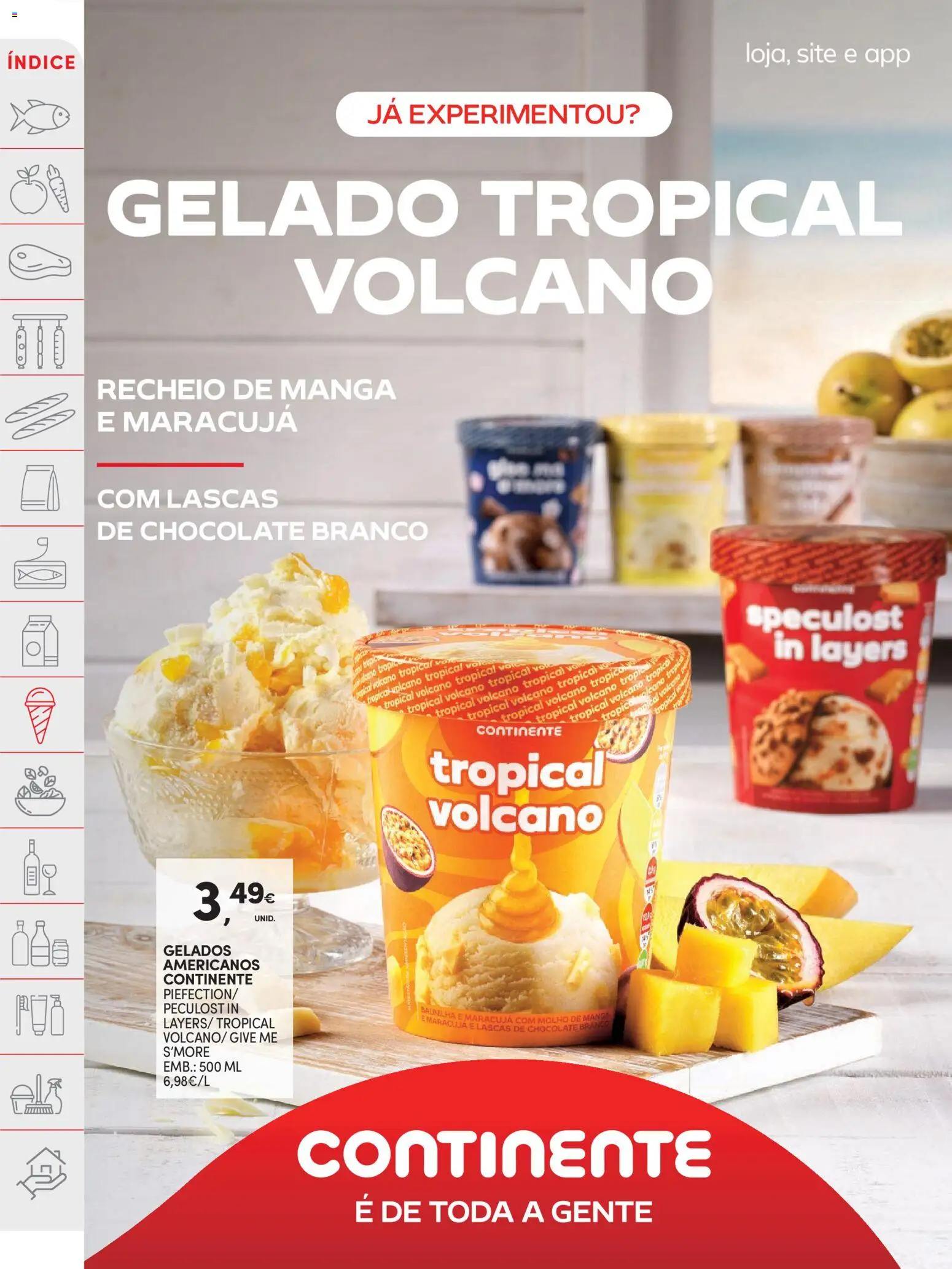Continente folheto │ válido de 21/07/2026 | Página: 30 | Produtos: Gelado, Chocolate