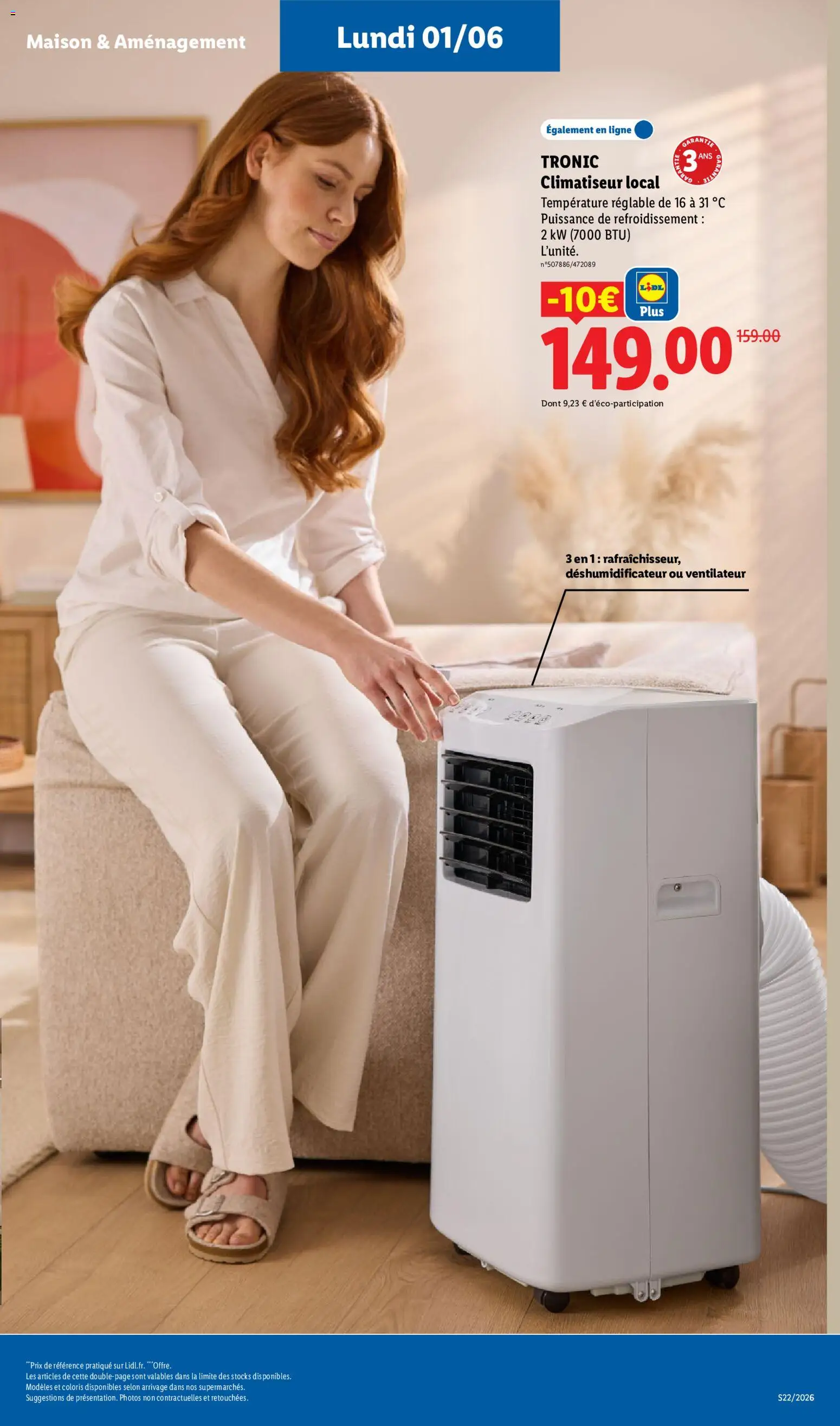 {H1} | Page: 57 | Produits: Ventilateur, Climatiseur, Déshumidificateur