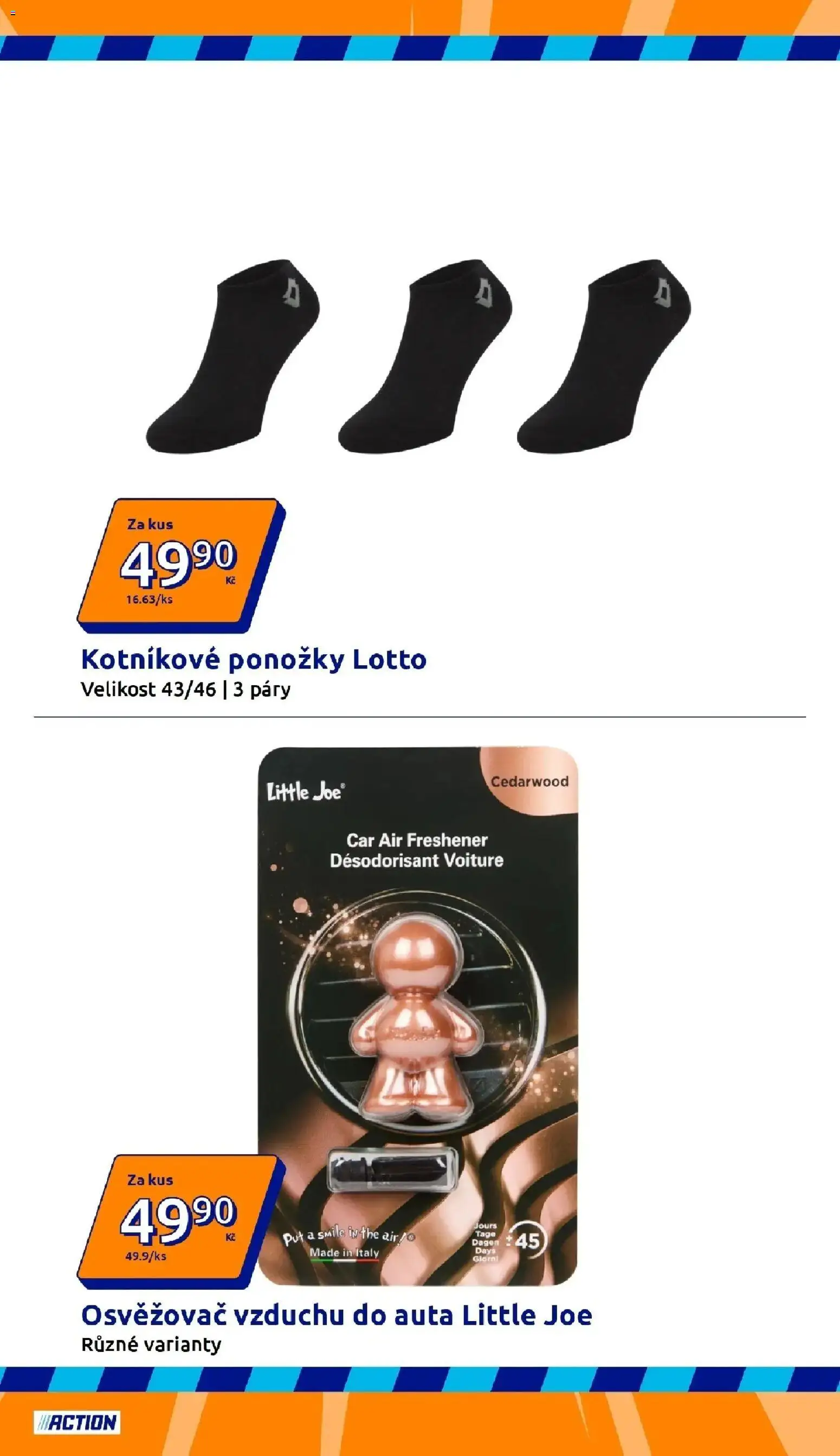 Action leták od 16.09.2026 - Akční leták online | Strana: 3 | Produkty: Ponožky, Osvěžovač vzduchu
