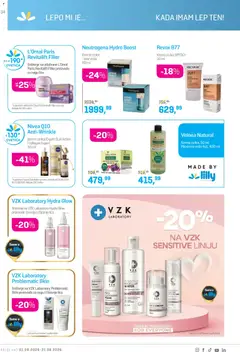 Lilly drogerie katalog - pregled Lilly drogerie kataloga - važi od 01.08.2026 | Strana: 34 | Proizvode: Nivea, Voda, Krema, Micelarna voda