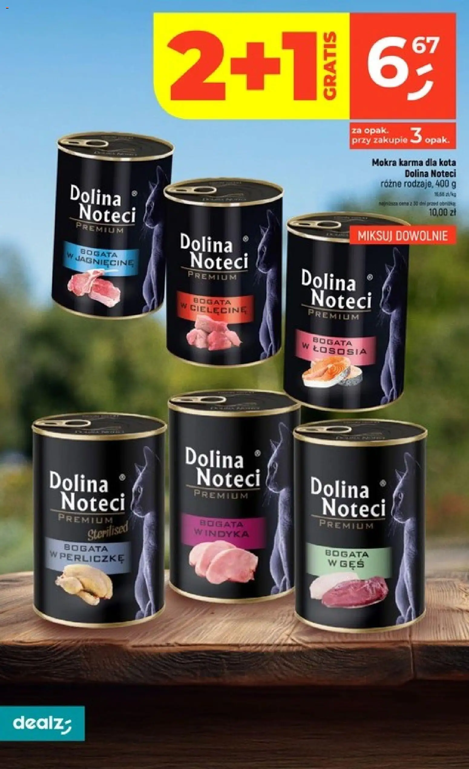 Dealz gazetka od 16.07.2026 | Strona: 48 | Produkty: Karma dla kota
