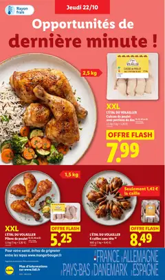 LIDL - Prévisualisation de L'ÉTAL DU VOLAILLER 6 cailles sans tête, 6 cailles sans tête valide à partir de 22/10/2026 | Page: 12