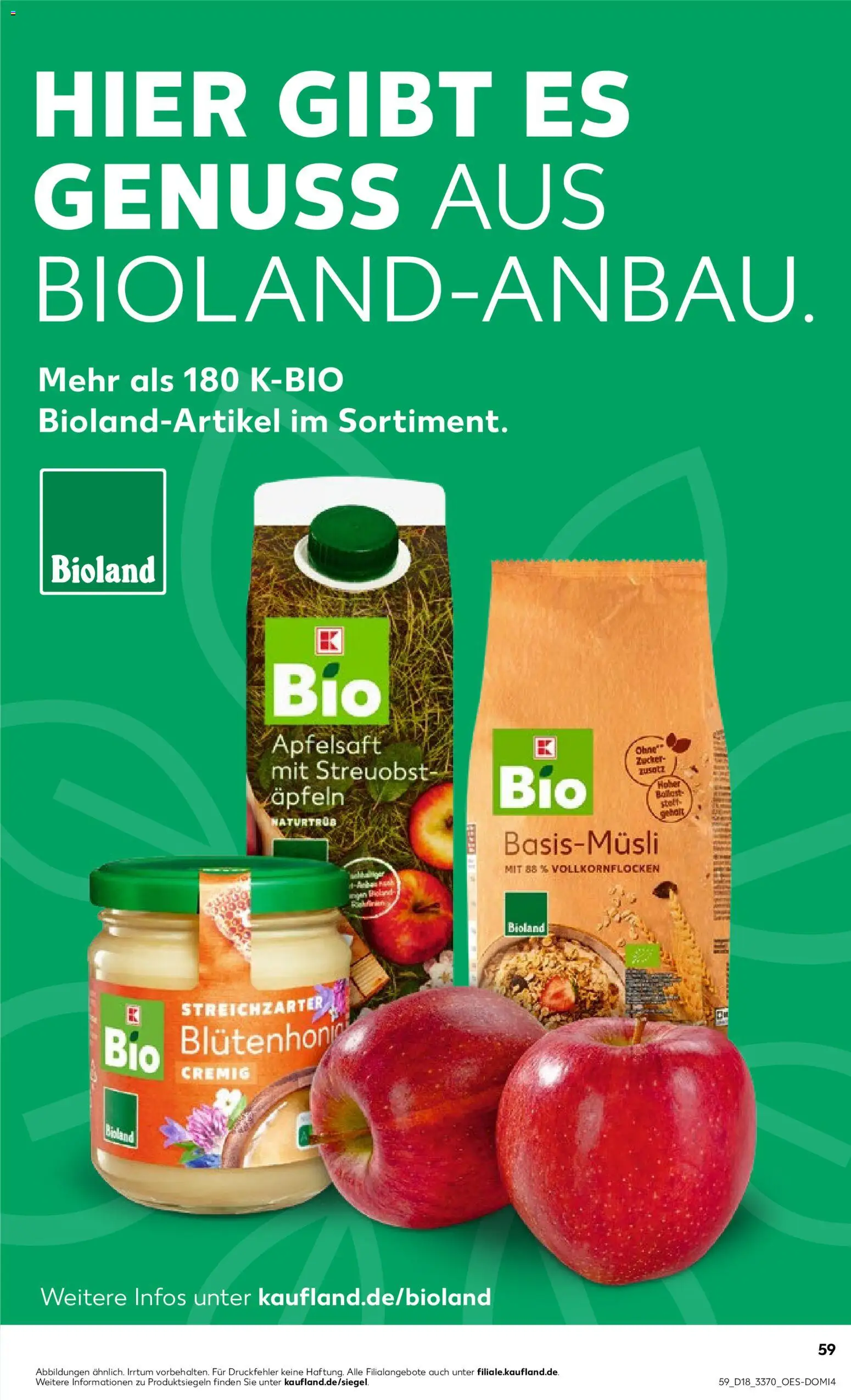 Kaufland Prospekt Rostock	 – gültig ab 30.04.2026 | Seite: 59 | Produkte: Apfelsaft, Apple