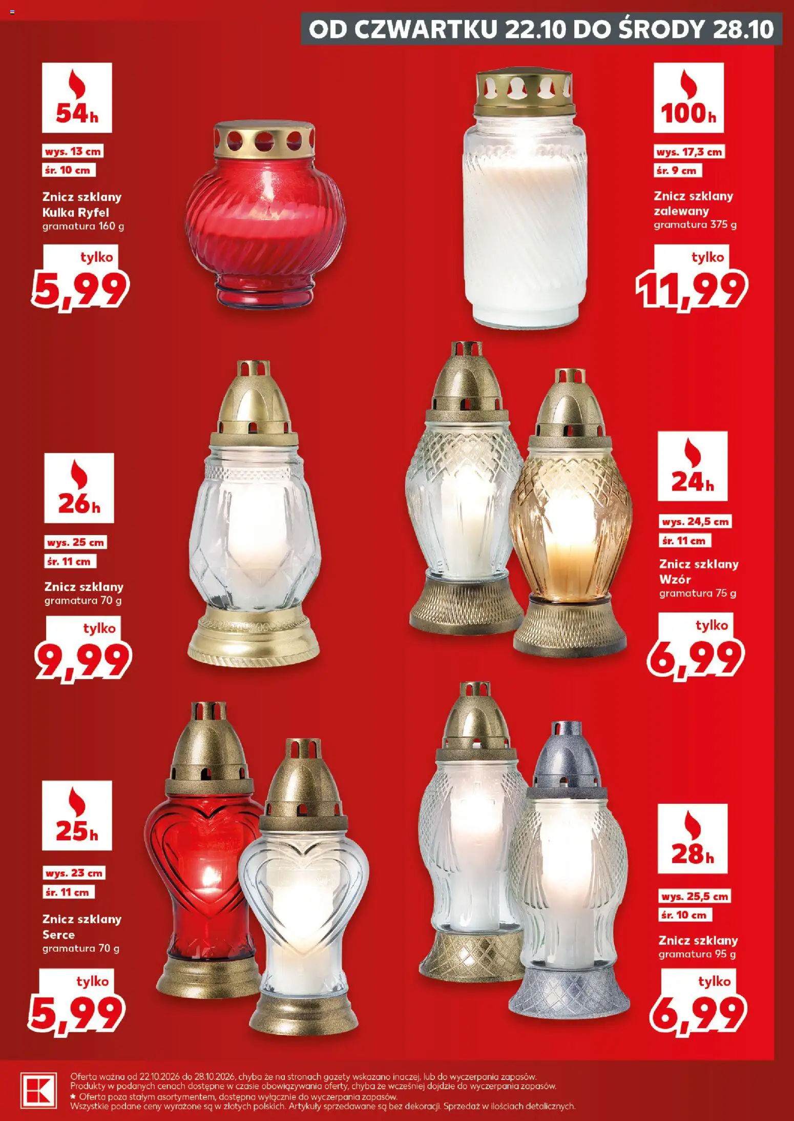 Kaufland Polsko leták - Katalog znicze od 22.10.2026 | Strana: 3