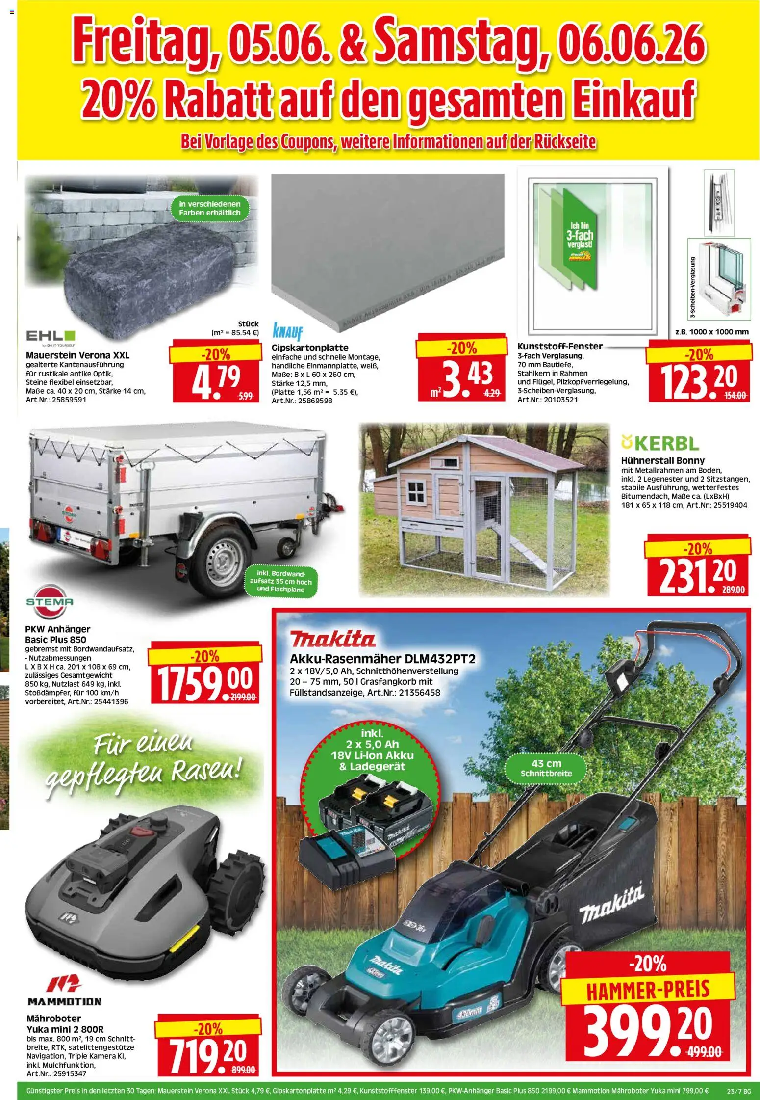 HERKULES Bau & Garten – gültig ab 01.06.2026 | Seite: 7 | Produkte: Kamera, Ladegerät