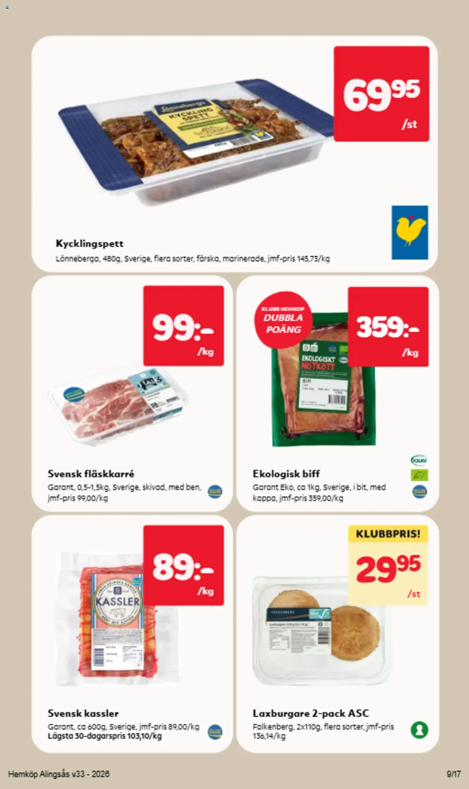 Hemköp reklamblad aktuell från 10/08/2026 | Sida: 15