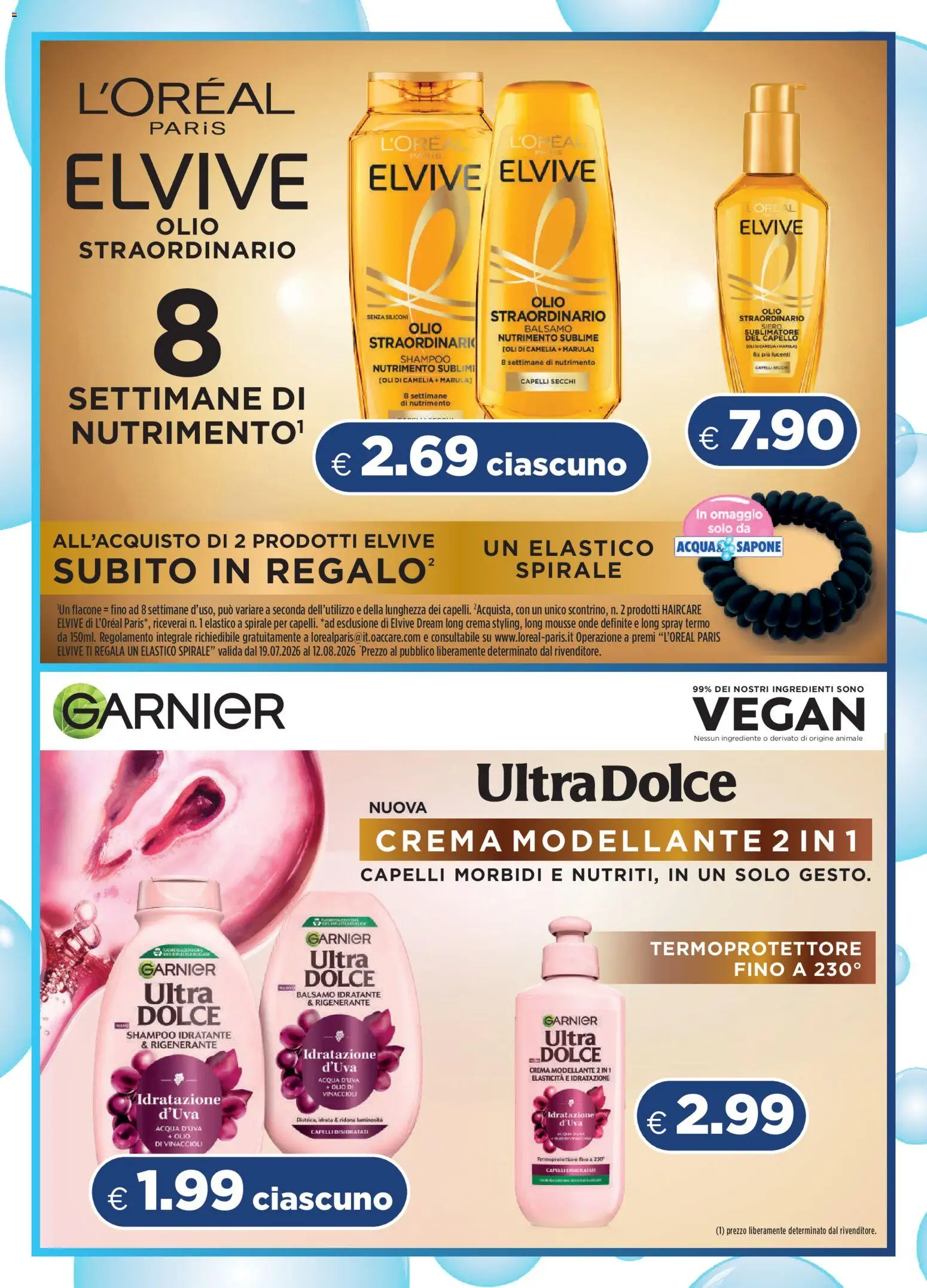 Volantino Acqua e Sapone del 19/07/2026 | Pagina: 16 | Prodotti: Balsamo, Crema, Sapone, Acqua