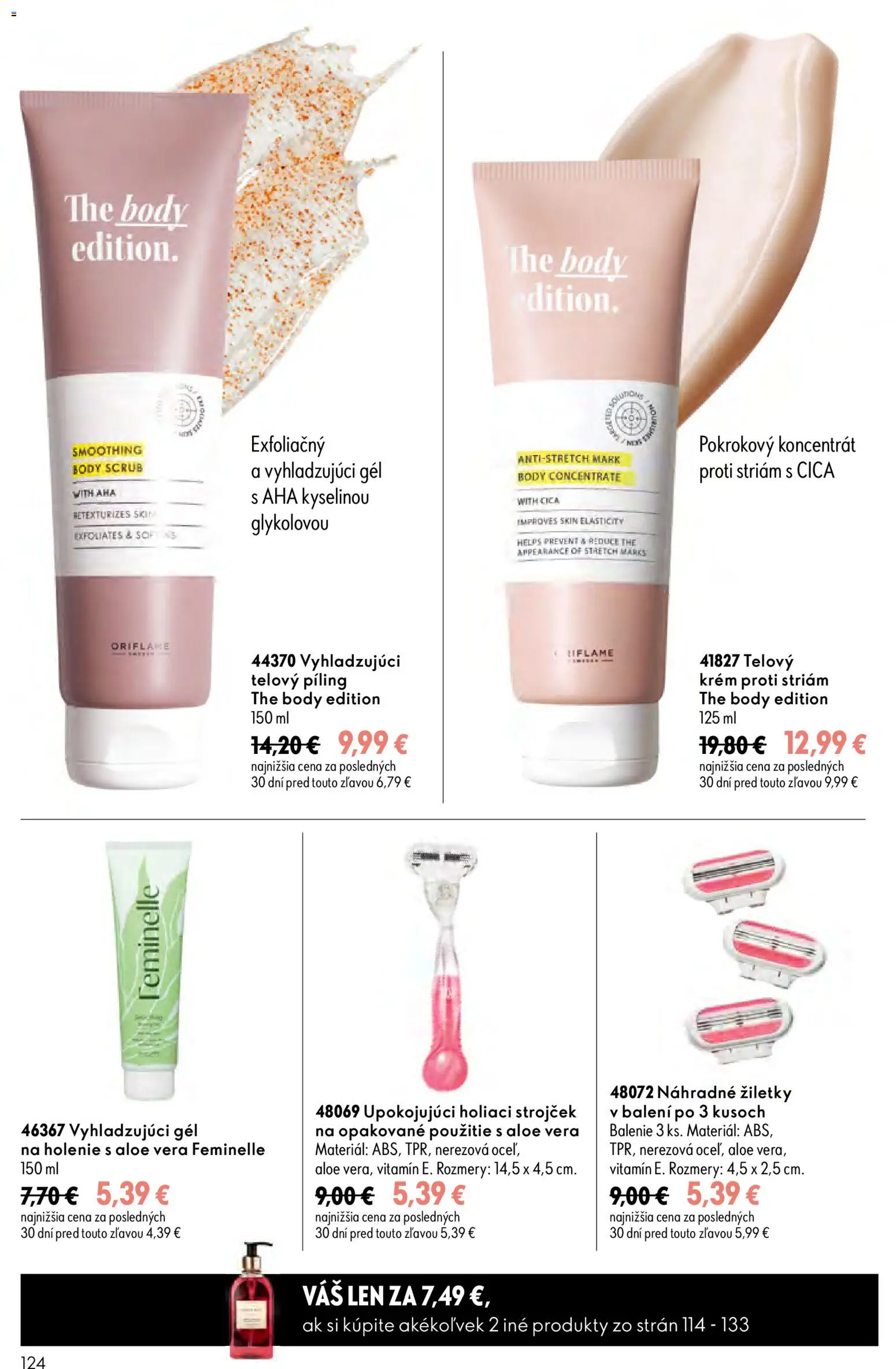 Nové Oriflame akcie – leták je platný od 29.07.2026 | Strana: 124 | Produkty: Strojček, Holiaci strojček, Krém