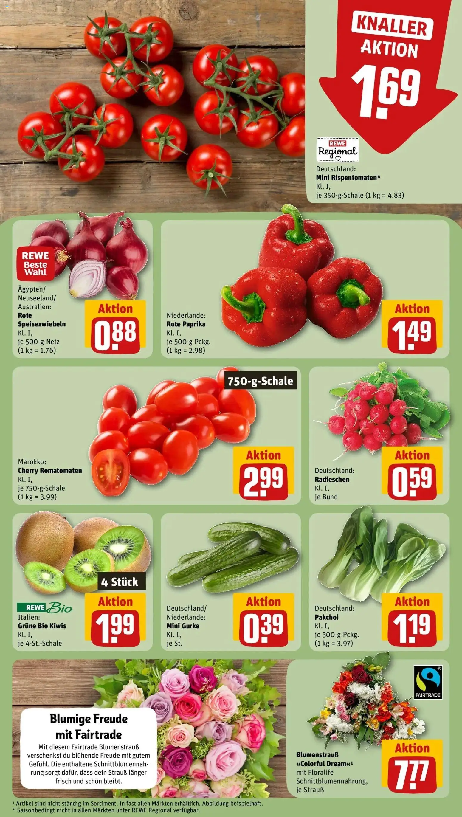Rewe Prospekt Lichtenstein / Sachsen	 – gültig ab 10.05.2026 | Seite: 9 | Produkte: Paprika, Kiwi