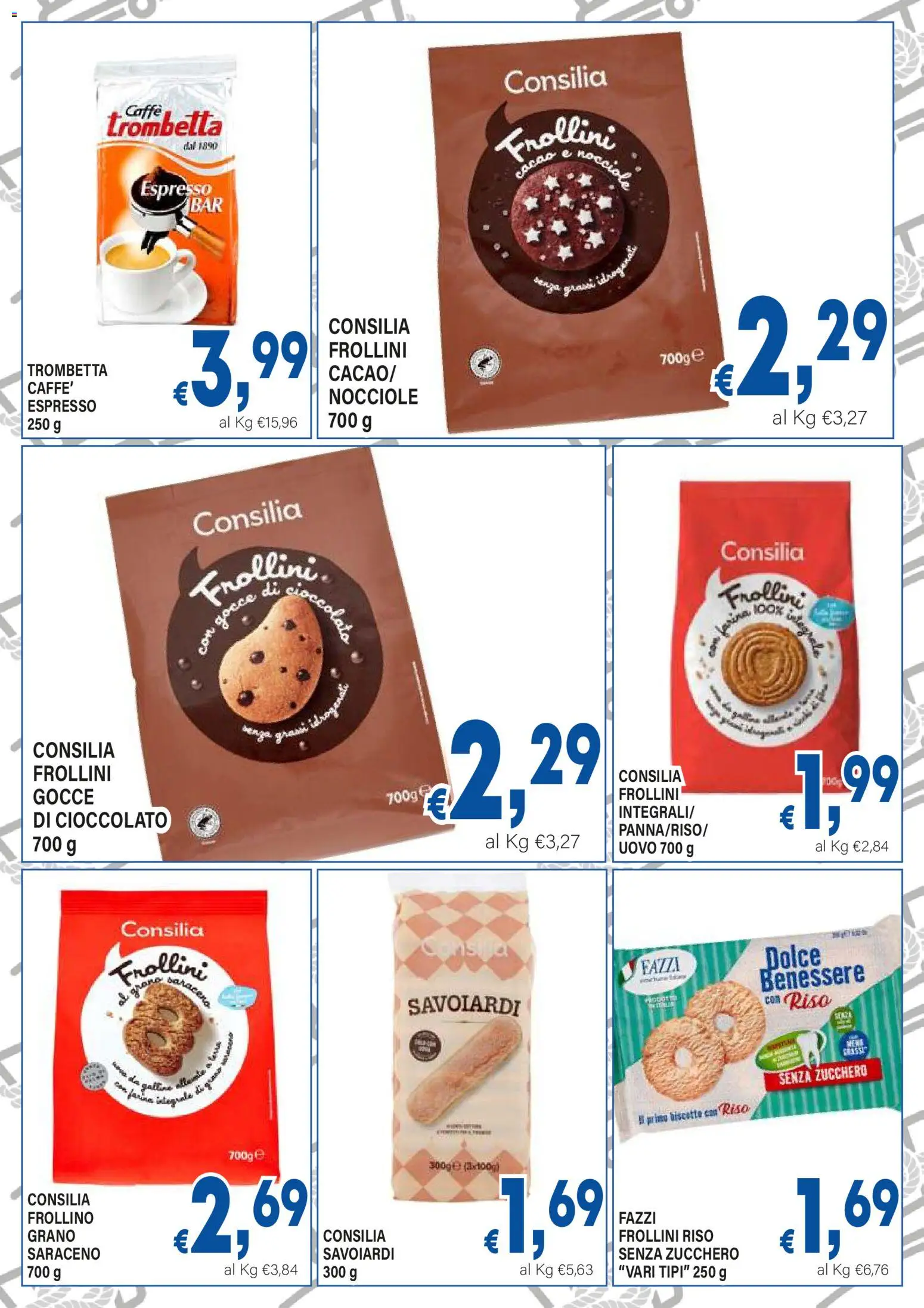 Volantino DEM del 30/06/2026 | Pagina: 3 | Prodotti: Cioccolato, Riso, Zucchero, Frollini