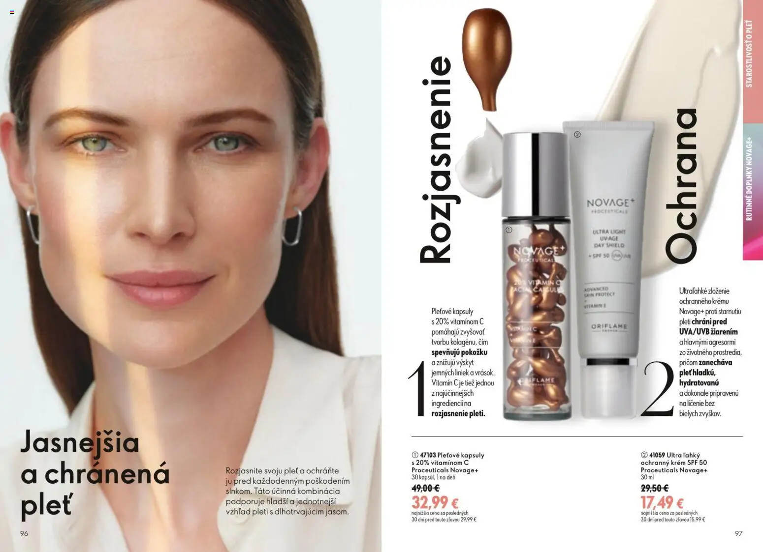 Nové Oriflame akcie – leták je platný od 19.08.2026 | Strana: 49 | Produkty: Krém