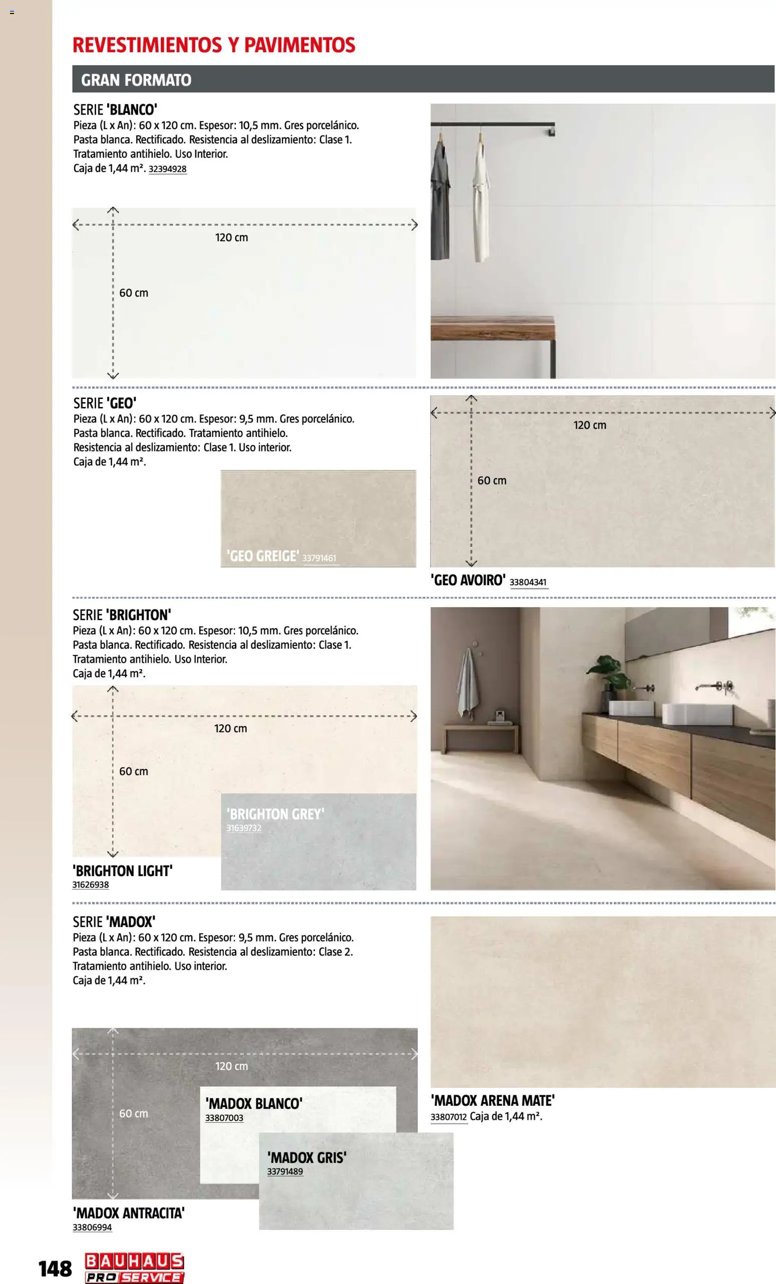 Bauhaus ProService │ válido desde el 11/05/2026 | Página: 148 | Productos: Pasta, Caja