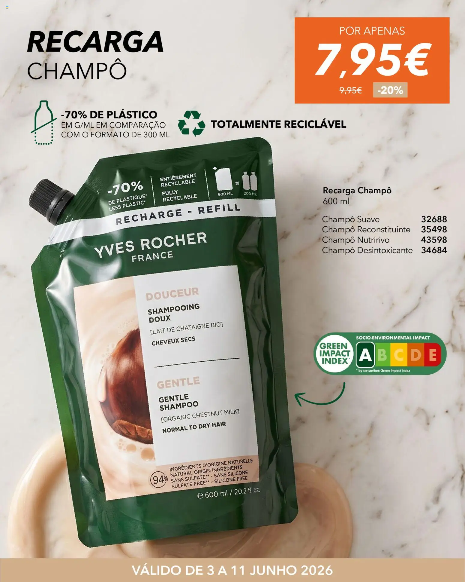 Yves Rocher The green issue │ válido de 03.06.2026 | Página: 2 | Produtos: Shampoo
