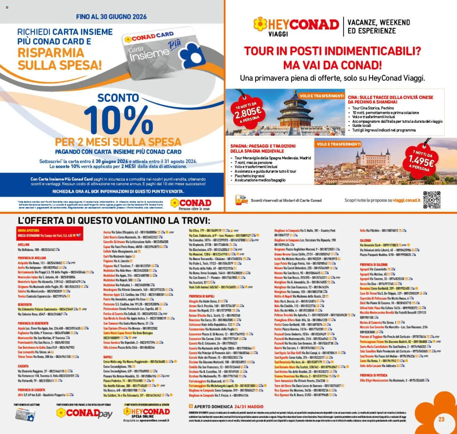 Volantino Conad del 20.05.2026 | Pagina: 23