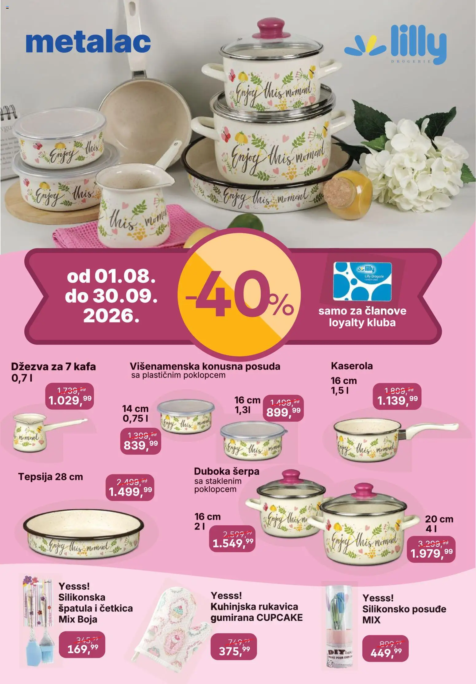Lilly drogerie katalog - važi od 01.08.2026 | Strana: 39 | Proizvode: Džezva, Kafa