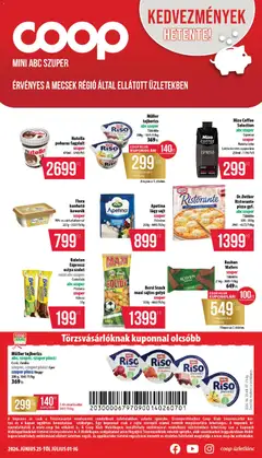 COOP - Mini & Abc & Szuper / Mecsek - amely érvényes a következő dátumtól: 25.06.2026
