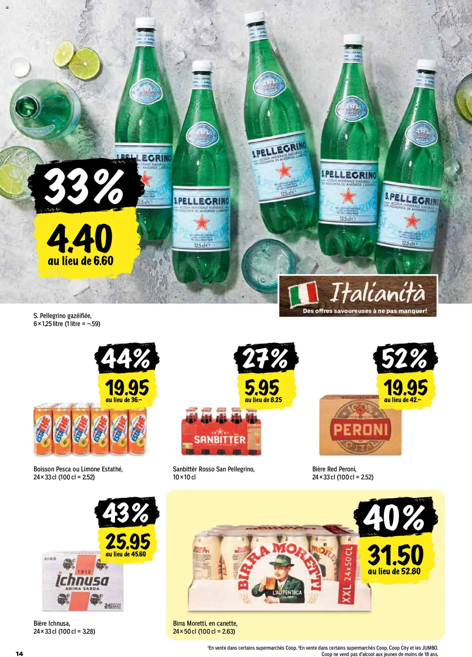 Coop aktionen FR – gültig ab 20.08.2026 | Seite: 14