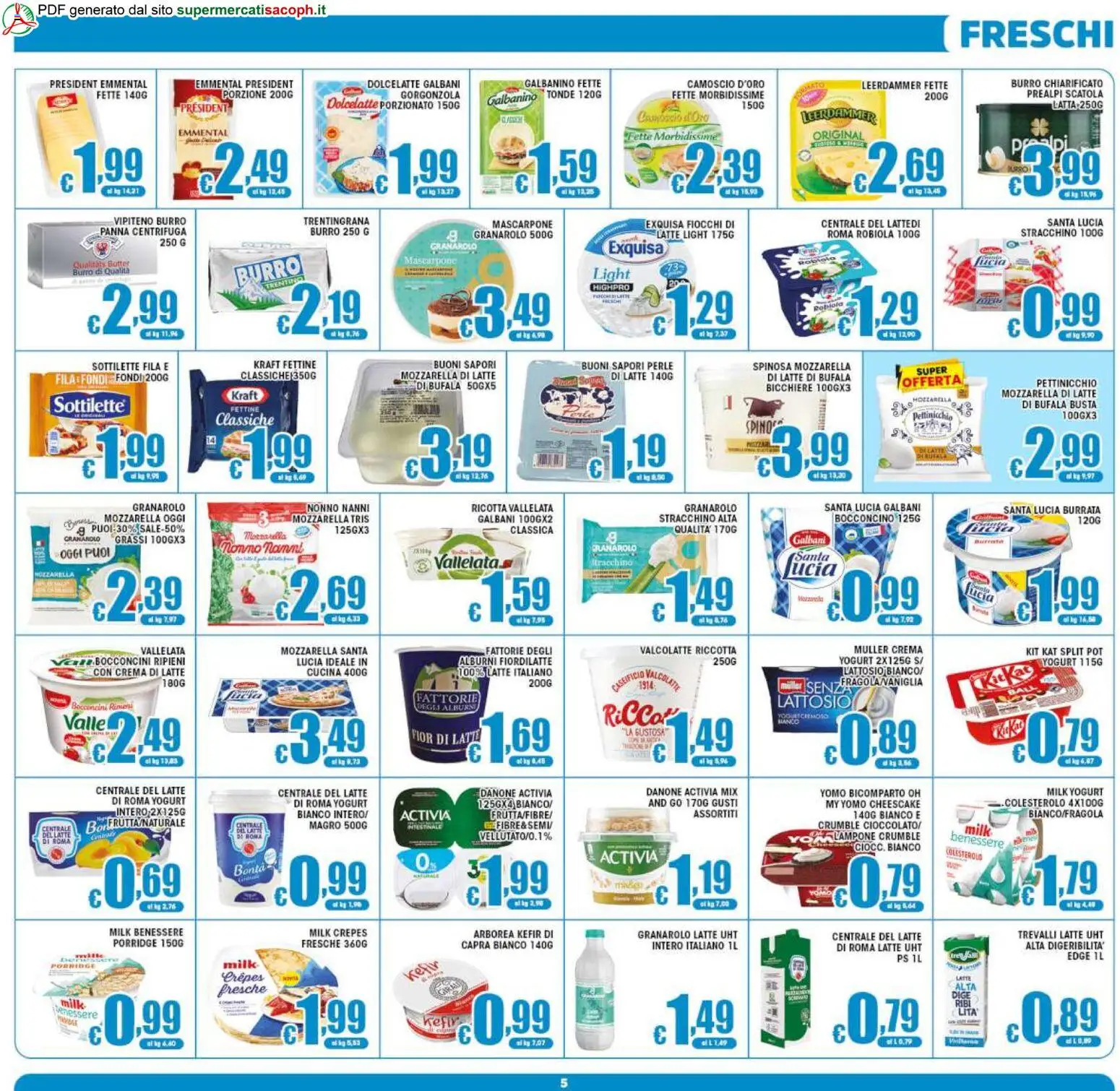 Volantino Sacoph del 19.06.2026 | Pagina: 5