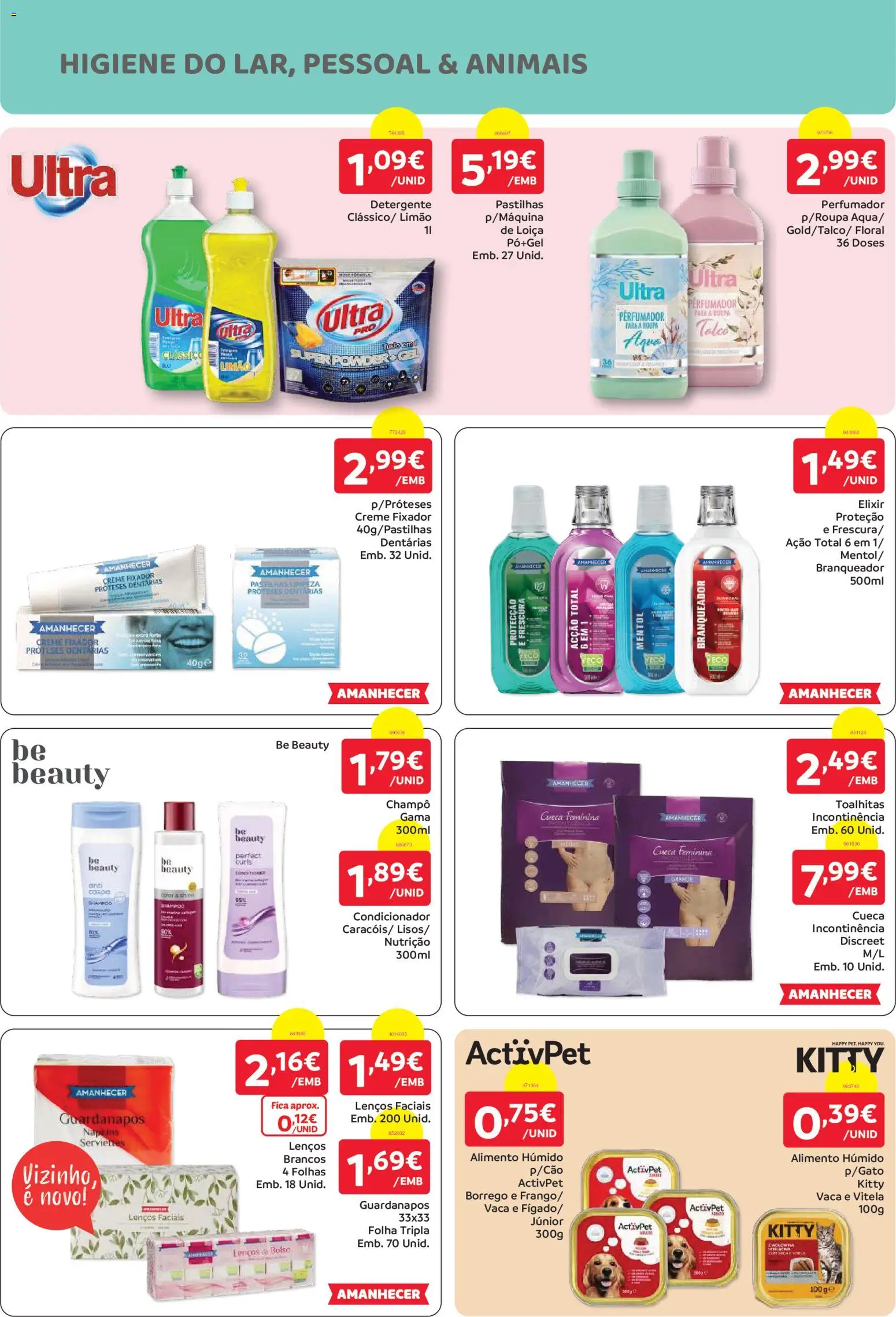Amanhecer folheto Madeira │ válido de 29/10/2026 | Página: 10 | Produtos: Shampoo, Condicionador, Detergente, Creme