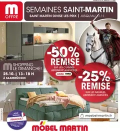 Möbel Martin - Prévisualisation de Möbel Martin catalogue semaines saint-Martin valide à partir de 16/10/2026