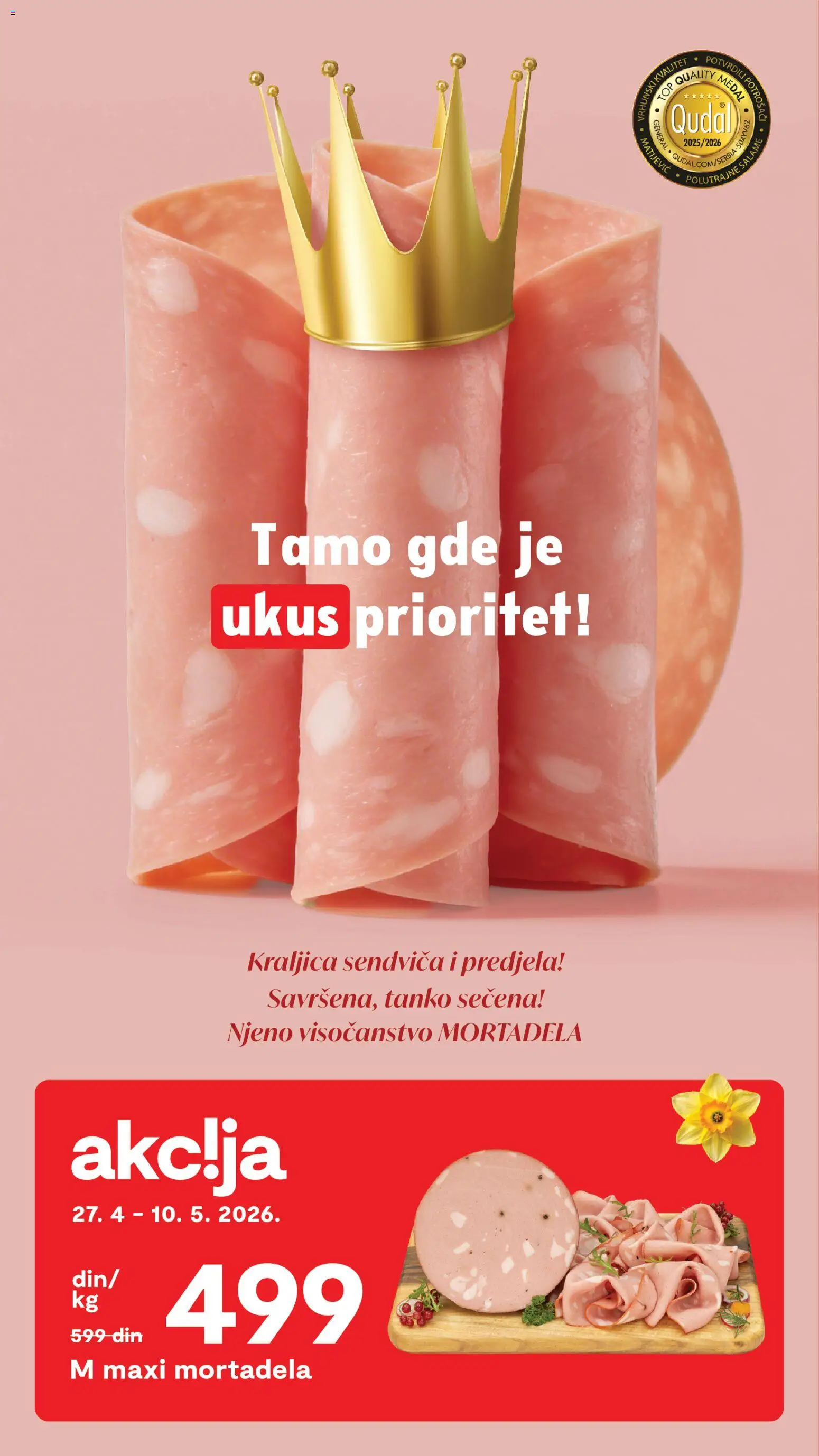 Matijevic katalog - važi od 08.05.2026 | Strana: 10 | Proizvode: Mortadela