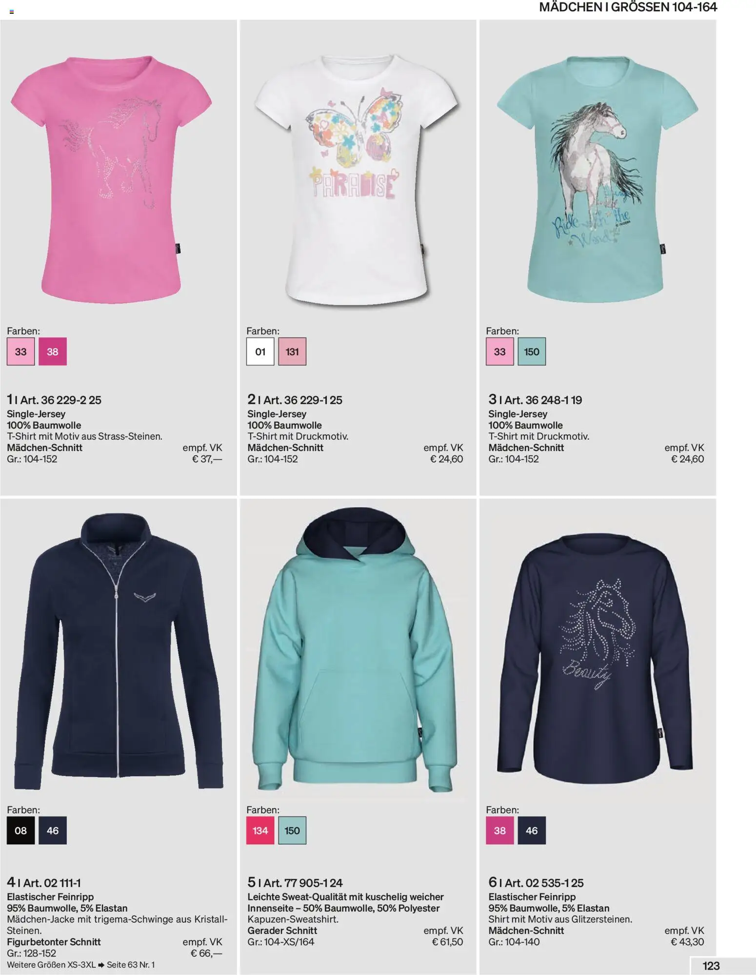 Trigema Prospekt – gültig ab 01.02.2026 | Seite: 123 | Produkte: Shirt