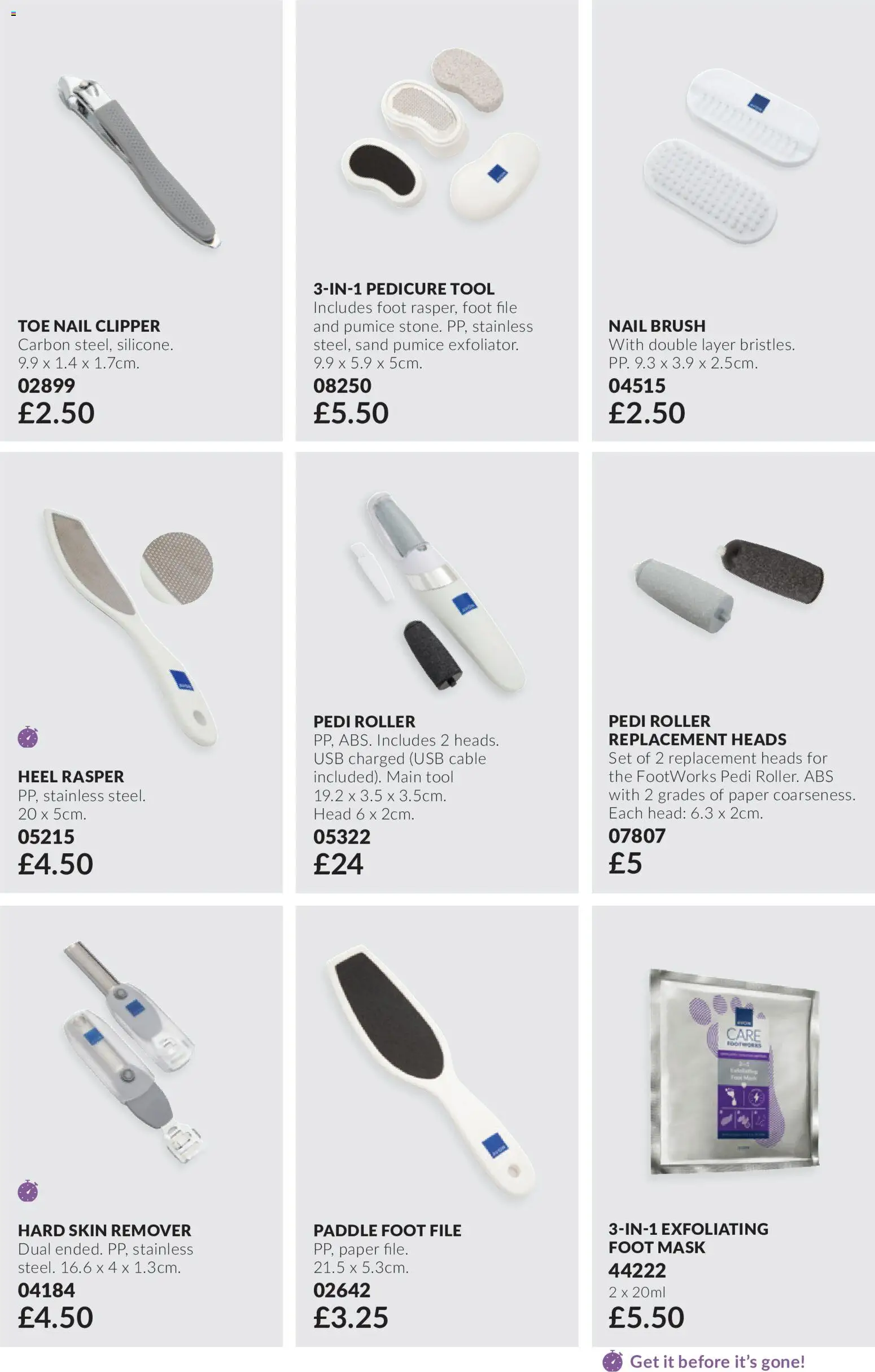 {H1} | Page: 156 | Products: Brush, Mask, Cable, USB