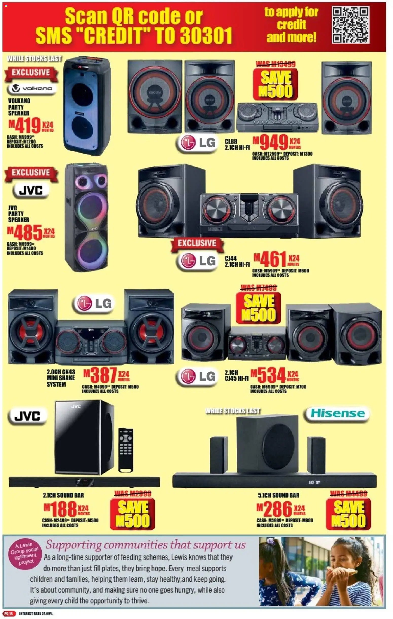 New Lewis Stores catalogue – valid from 06/07/2026 | Page: 14 | Products: Speaker