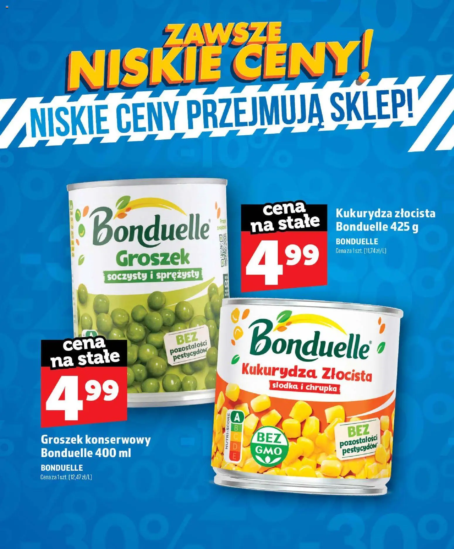 Topaz gazetka - Zawsze Niskie Ceny od 01.07.2026 | Strona: 31 | Produkty: Groszek, Kukurydza, Groszek konserwowy