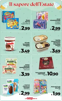 Anteprima del volantino Ipercoop volantino Sicilia valido a partire dal 31/07/2026 | Pagina: 12 | Prodotti: Cioccolato, Gelato, Nutella, Torta