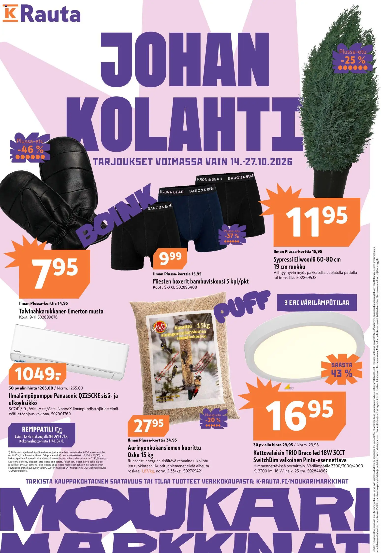 K-Rauta tarjoukset – voimassa 14/10/2026 alkaen | Sivu: 8 | Tuotteet: Siemenet