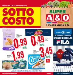 Anteprima del volantino A&O volantino Super valido a partire dal 03/09/2026