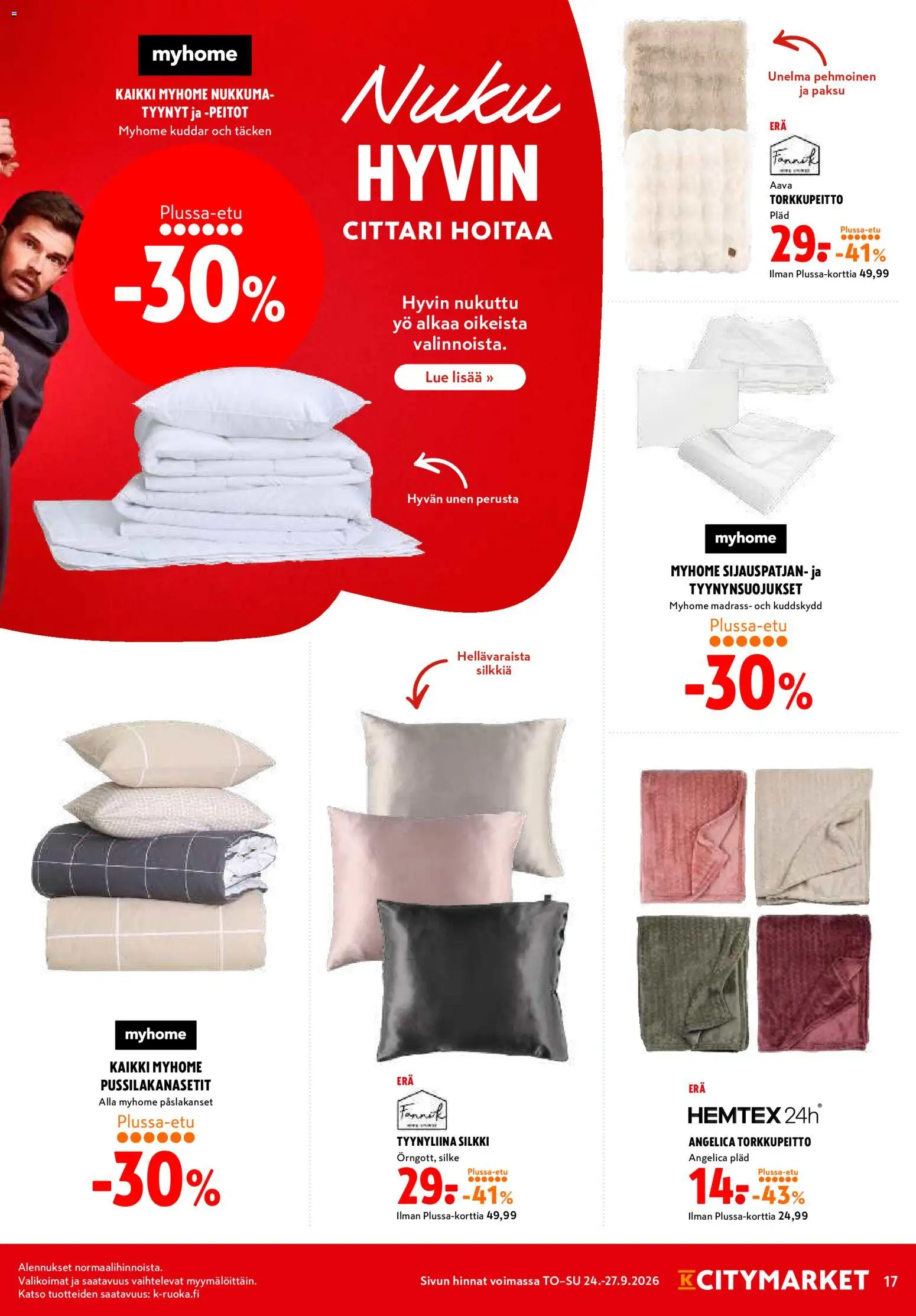 K-Citymarket tarjoukset – voimassa 24/09/2026 alkaen | Sivu: 17