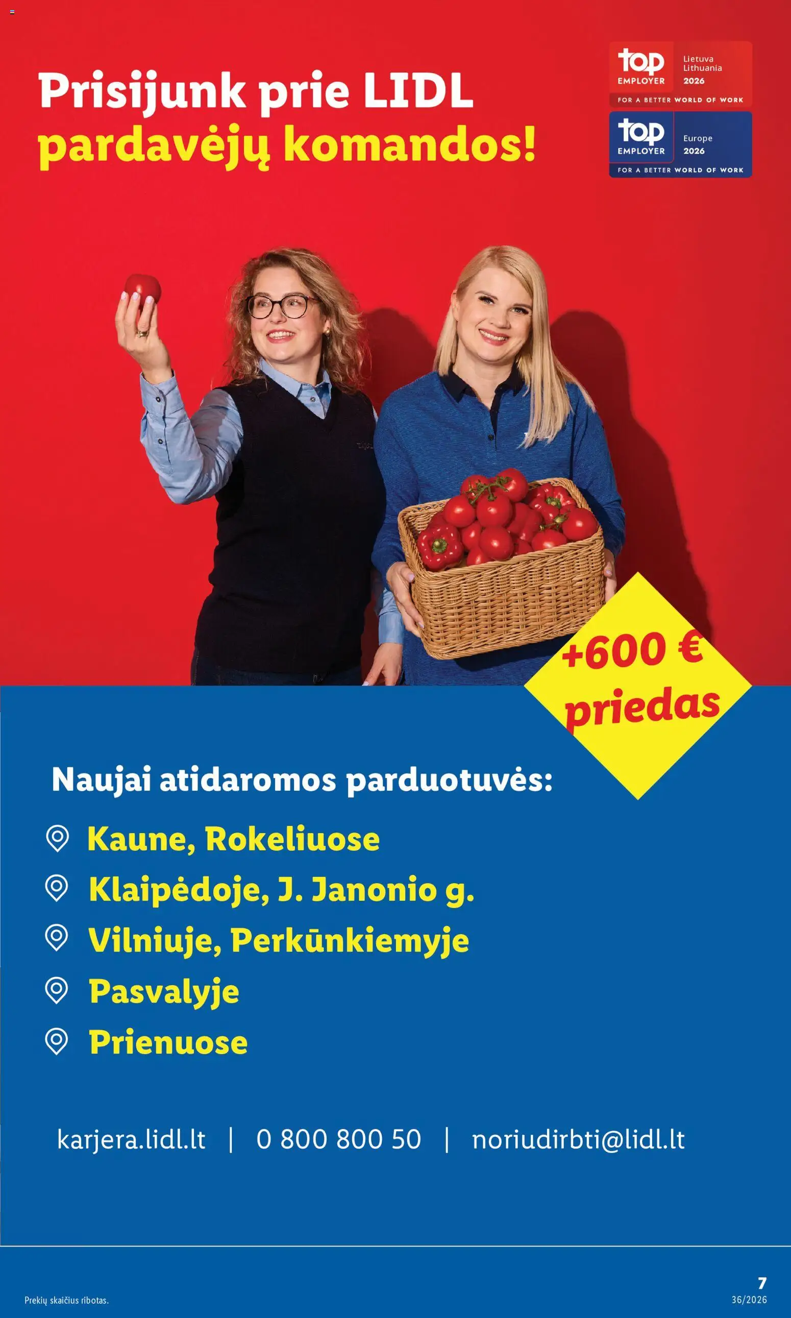 LIDL akcijos nuo 2026.08.31 | Puslapis: 7