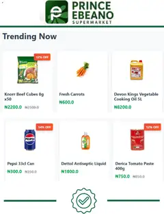 Offer preview "Prince Ebeano Supermarket Catalogue" | Page: 2