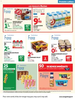 Auchan folder / publicité - Voorbeeld van een folder van Auchan, geldig van 02.06.2026 | Pagina: 3 | Producten: Rooibos tea, La, Vitamine D, Crème
