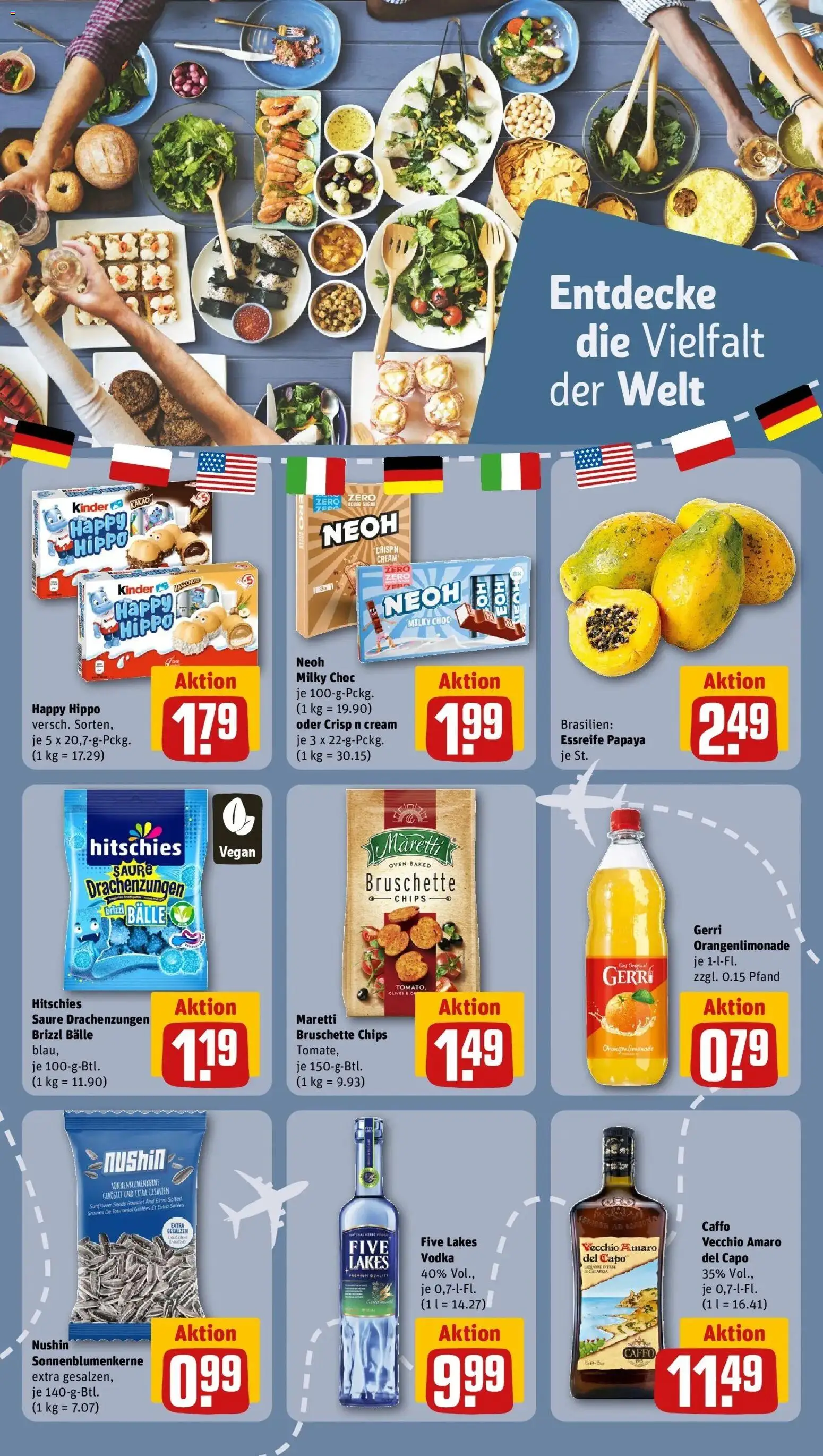 REWE Prospekt ab 14.09.2026 zum Blättern » Angebote | Seite: 10 | Produkte: Vodka, Chips