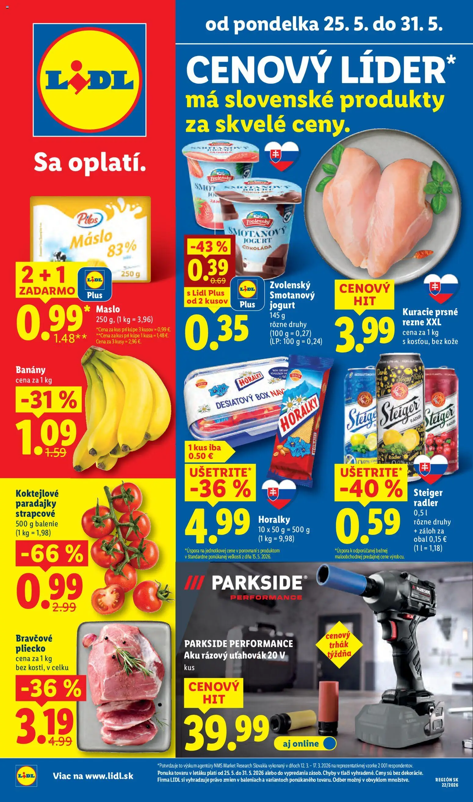 Nové Lidl akcie – leták je platný od 25.05.2026 | Strana: 1