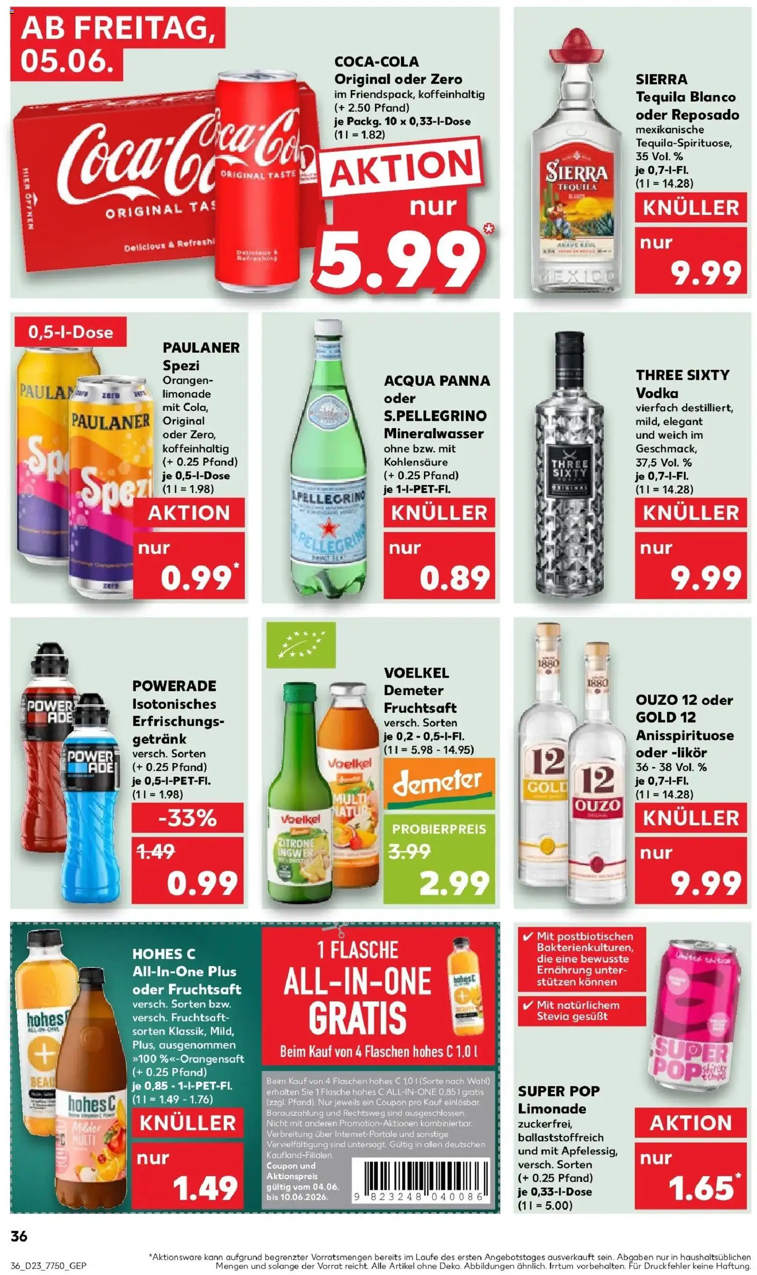 Kaufland Prospekt Hermeskeil – gültig ab 01.06.2026 | Seite: 43 | Produkte: Ouzo 12, Ouzo, Likör, Vodka